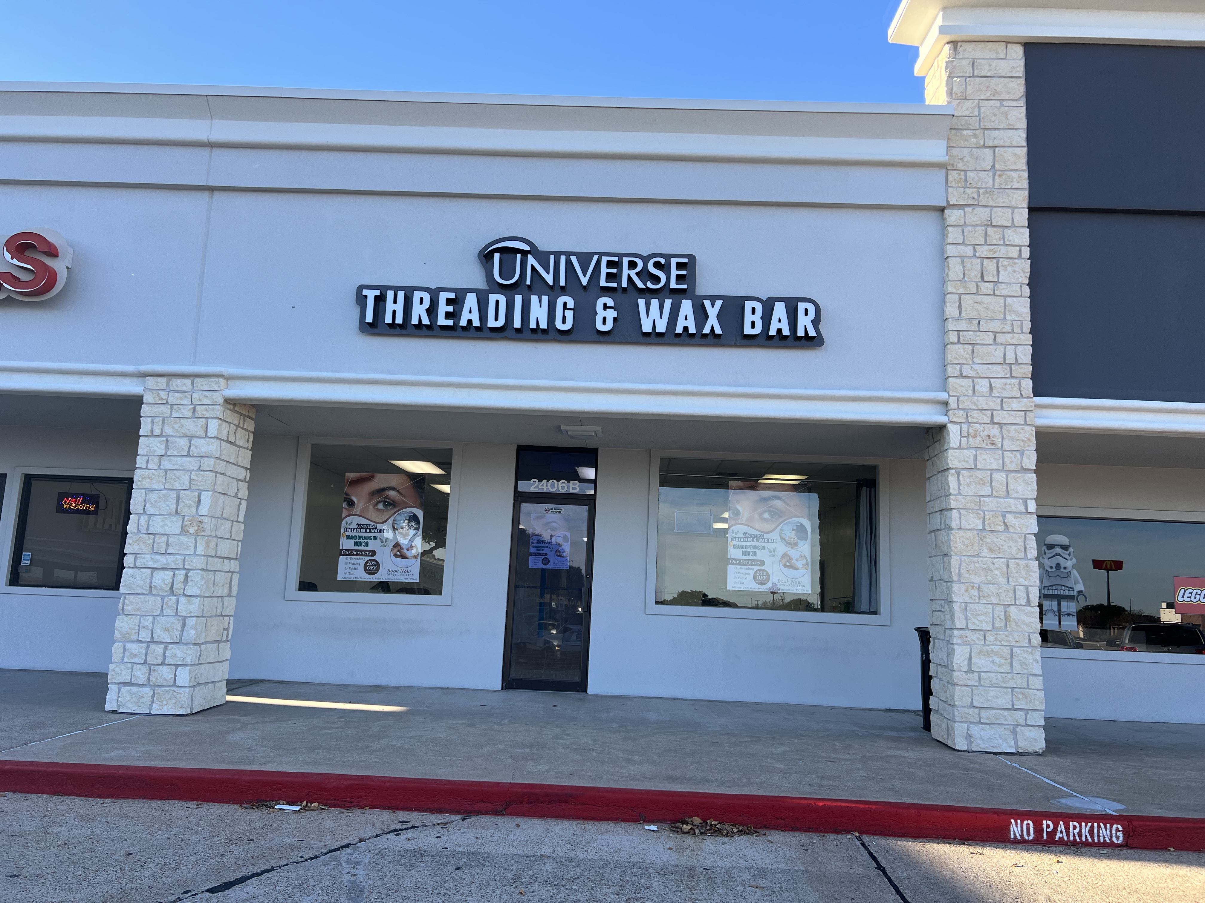 Professional threading and waxing services